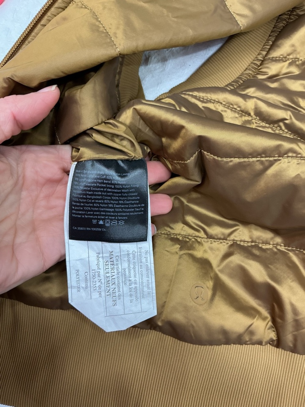 lululemon bomber reversible vest - Picture 7 of 8